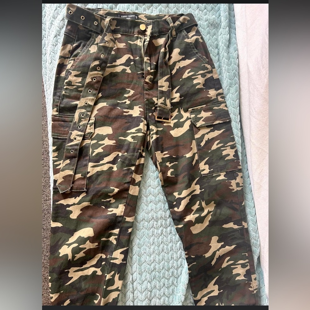Camo jeans